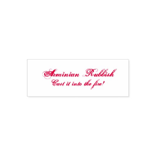 Tampon Auto-encreur Arminian Rubbbish - L'Enfonce Dans Le Feu ! (Design)