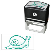 Tampon Auto-encreur Art Snail (En situation)