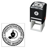 Tampon Auto-encreur Artisan Parfum Nom d'entreprise Adresse URL Courri (En situation)