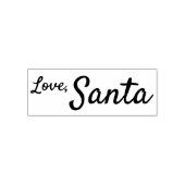 Tampon Auto-encreur Auto-Intendance Père Noël Signature Timbre Enfants (Design)