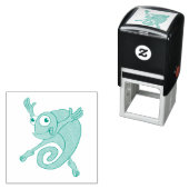 Tampon Auto-encreur Awesome Chameleon (En situation)