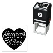 Tampon Auto-encreur Baiser doux (En situation)