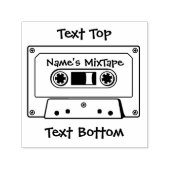 Tampon Auto-encreur Bande audio cassette (Design)