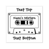 Tampon Auto-encreur Bande de la cassette audio (Design)