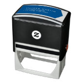 Tampon Auto-encreur Bannière latérale moderne classique Adresse de ret (Produit)