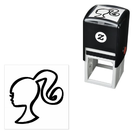 Tampon Auto-encreur Barb Self-inking Stamp (En situation)