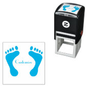 Tampon Auto-encreur Barefoot Beach Bum Thunder_Cove (En situation)