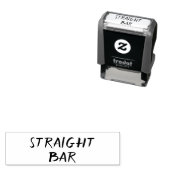 TAMPON AUTO-ENCREUR BARRE AUTOCLAVE ~ BARRE DROITE (En situation)