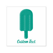 Tampon Auto-encreur Bâton de crème glacée de chaux (Design)