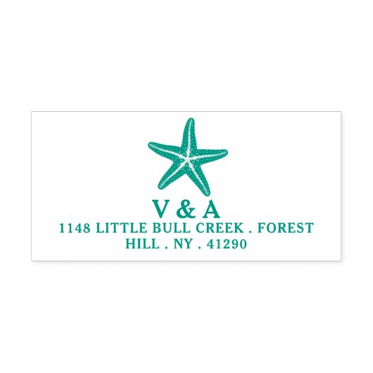 Tampon Auto-encreur Beach (Design)