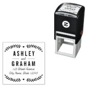 Tampon Auto-encreur Beau Amour Personnalisé Timbre En Caoutchouc (En situation)