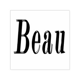 Tampon Auto-encreur Beau Name Logo,