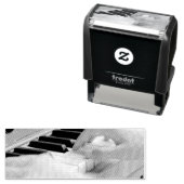 Tampon Auto-encreur Beau piano (En situation)