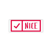 Tampon Auto-encreur Beau Timbre auto-encastré (Design)