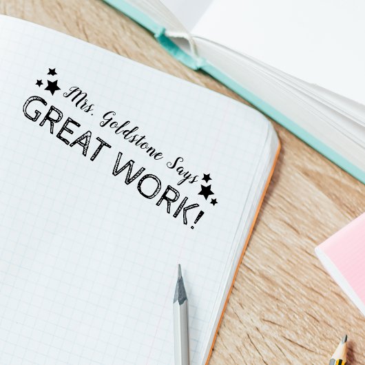 Tampon Auto-encreur Beau travail  | Enseignants personnalisés