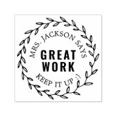 Tampon Auto-encreur Beau travail | Enseignants personnalisés (Design)