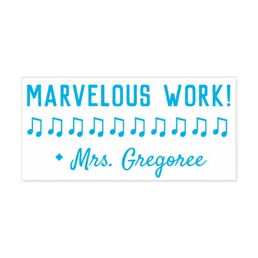 Tampon Auto-encreur "BEAU TRAVAIL !" Remerciements Timbre en caoutchou (Design)