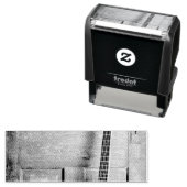 Tampon Auto-encreur Belle guitare (En situation)