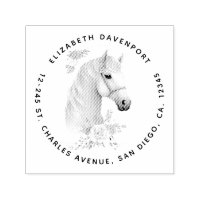 Belle tête de cheval Boho Floral