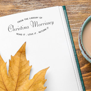 Tampon Auto-encreur Bibliothécaires Lire L'Aimer Il Le Retourner Perso