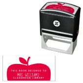 Tampon Auto-encreur Bibliothèque de classe pour enseignants (En situation)