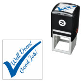 Tampon Auto-encreur Bien joué, bon boulot (En situation)