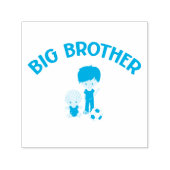 Tampon Auto-encreur Big Brother to New Baby Brother Stamp Self-inking  (Design)