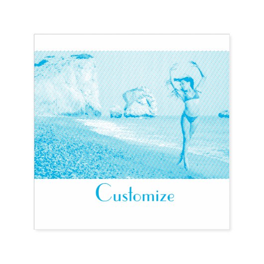 Tampon Auto-encreur Bikini Model Dancing Thunder_Cove (Design)