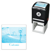 Tampon Auto-encreur Bikini Model Dancing Thunder_Cove (En situation)