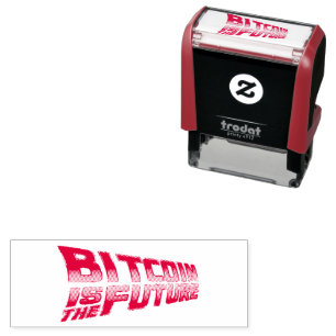 Tampon Auto-encreur Bitcoin is the Future - Stamp