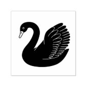 Tampon Auto-encreur Black Swan Wings up (Design)