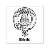 Tampon Auto-encreur Blason du Clan Malcolm (Design)