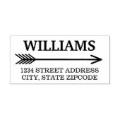 Tampon Auto-encreur Boho Arrow Adresse de retour (Design)