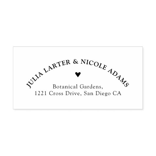 Tampon Auto-encreur Boho de Bourgogne Rose Floral Pampas Mariage (Design)