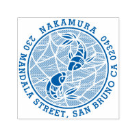 Bold Japanese Koi Pond Nom de famille Adresse de r