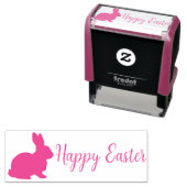 Tampon Auto-encreur Bon timbre en caoutchouc de Pâques (En situation)