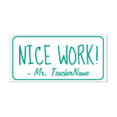 Tampon Auto-encreur "BON TRAVAIL !" Timbre en caoutchouc (Design)