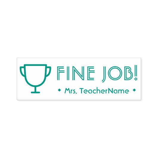 Tampon Auto-encreur "BON TRAVAIL !" Timbre en caoutchouc de marquage d (Design)