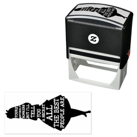 Tampon Auto-encreur "Bonkers-DEUX" (En situation)