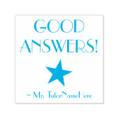 Tampon Auto-encreur "BONNES RÉPONSES !" Timbre en caoutchouc de l'ense (Design)