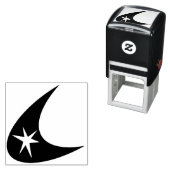 Tampon Auto-encreur Boomerang & Star (En situation)