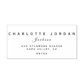 Tampon Auto-encreur Botanical Floral Line Art Wedding  (Design)