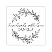 Tampon Auto-encreur Botanique dessinée à la main, faite à la main avec (Design)