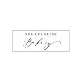 Tampon Auto-encreur Boulangerie de script manuscrite moderne commerce (Design)