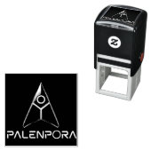 Tampon Auto-encreur Boutons Palenpora (En situation)