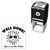 Tampon Auto-encreur Bravo Sun Louange Grading Encouragement Enseignant (En situation)