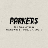 Tampon Auto-encreur Brève manuscrite en gras simple