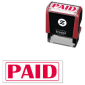 Tampon Auto-encreur Bureau à cadre payé (En situation)