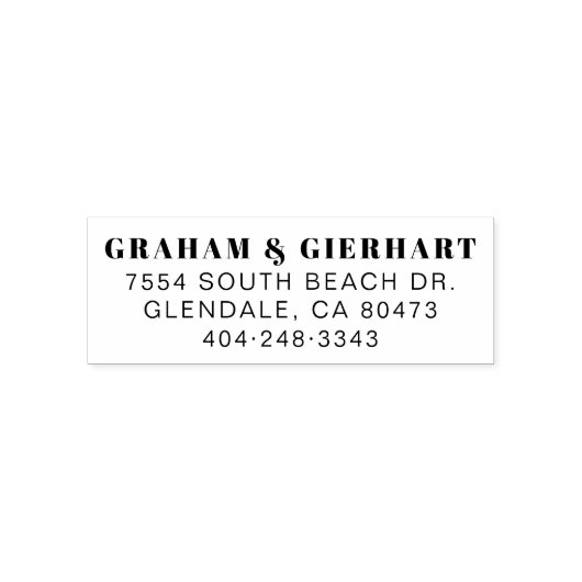 Tampon Auto-encreur Bureau de partenariat d'avocat personnalisé (Design)