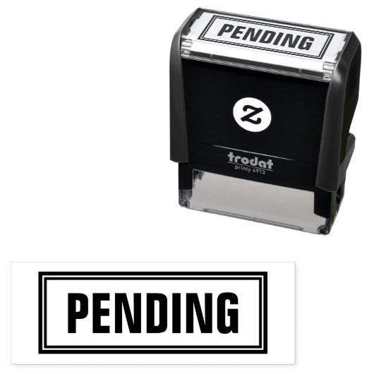 TAMPON AUTO-ENCREUR BUREAU EN ATTENTE DE POMPIER AUTONOME (En situation)